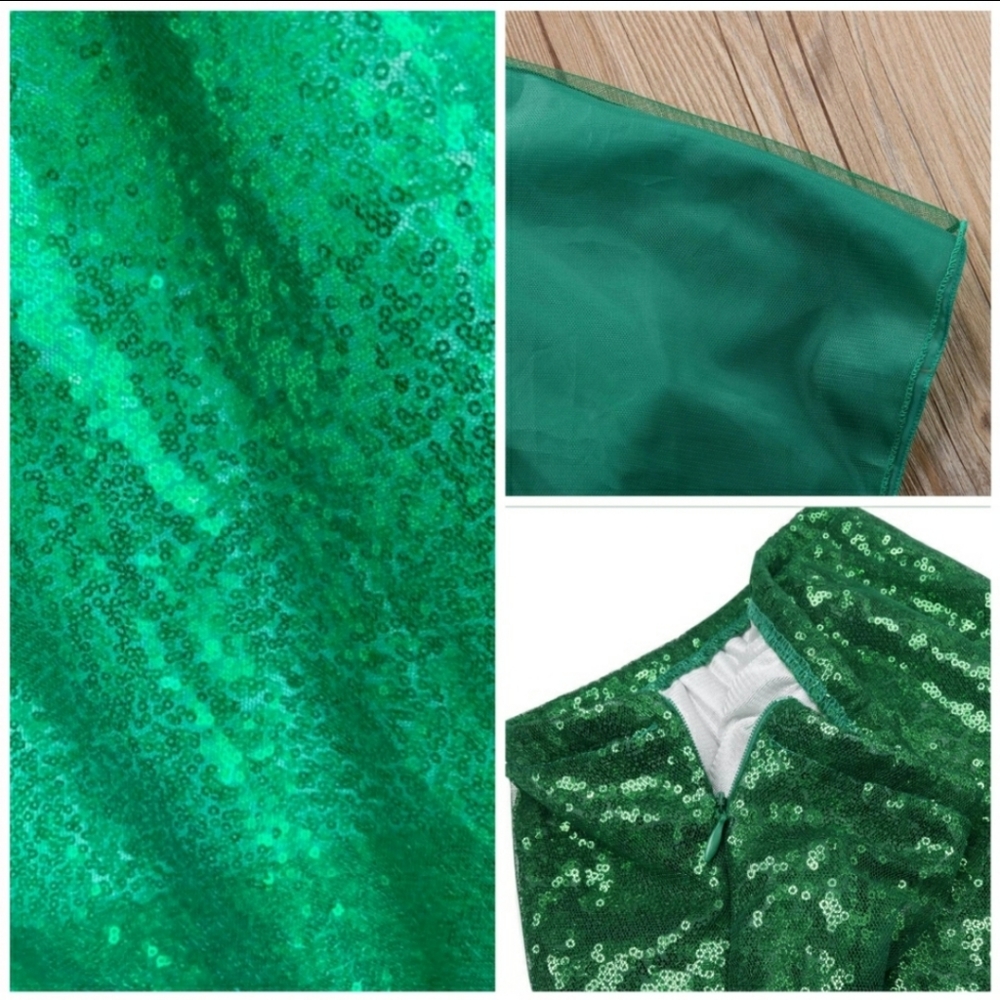 💋SEQUINED FLOOR-LENGTH MERMAID CUT SKIRT!!! LAST! - Picture 8 of 10